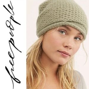 NEW Free People Tide Stripe Knit Pom Beanie Ivory Free People Tide Stripe Knit Beanie - FINAL SALE – Serge+ Jane main image 2